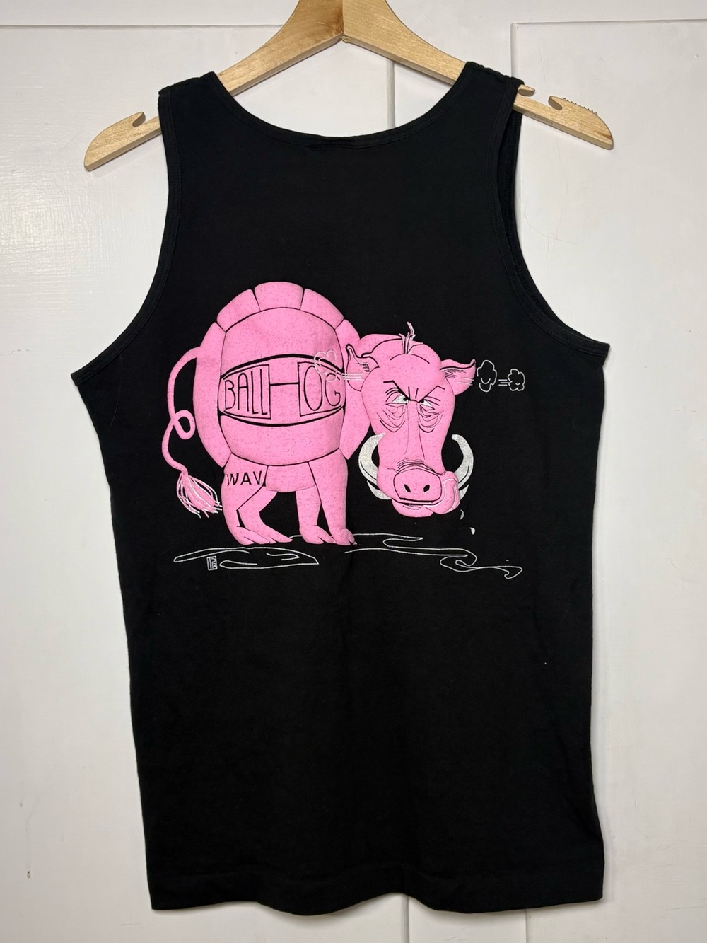 Vintage 90s Ball Hog Novelty Graphic Tank Top